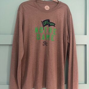 Notre Dame Life is Good Long Sleeve